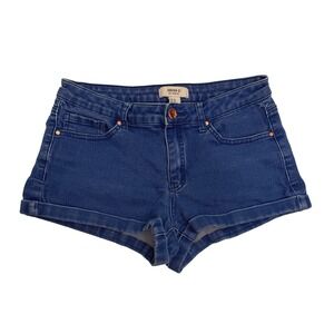 Forever‎ 21 Denim Shorts Cuffed Hem Casual Blue Jean Shorts Size 29